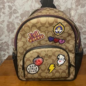 Disney Coach villains court backpack new